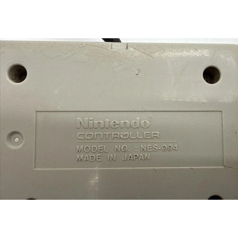 Nintendo Controllers Lot Of 2 Original NES OEM NES-004